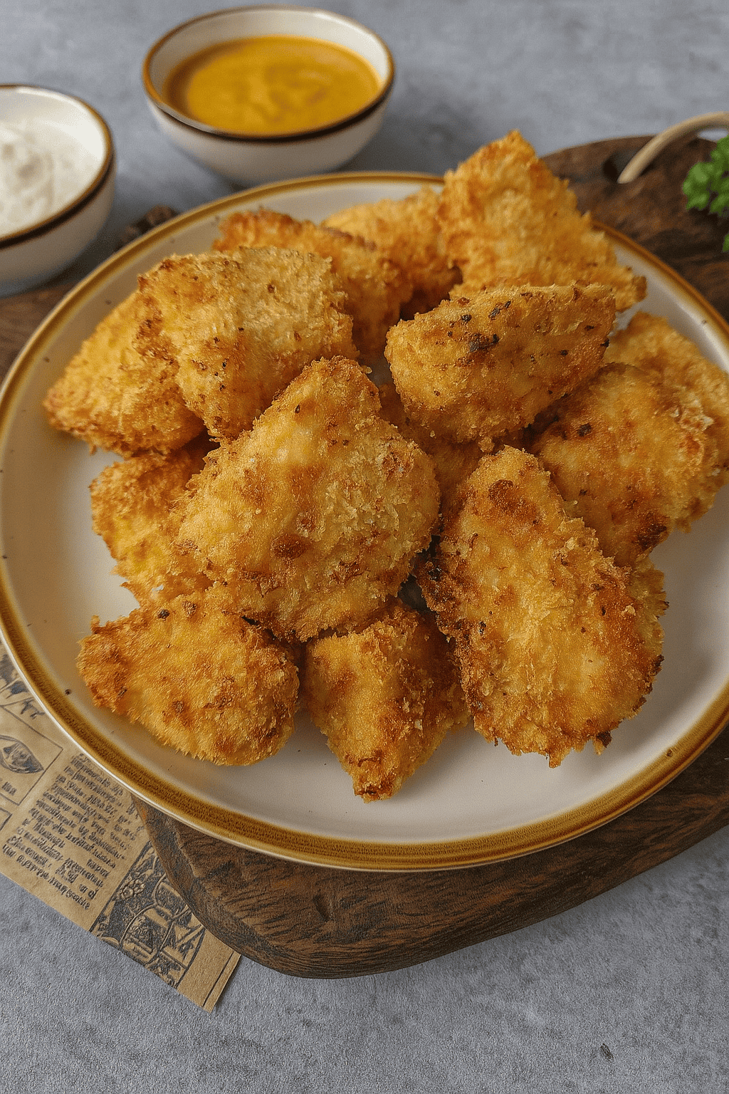 Chicken Nuggets aus der Heißluftfritteuse