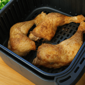 Hähnchenschenkel Heißluftfritteuse Rezept
