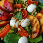 Sommersalat mit Nektarine