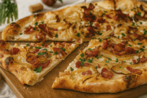 Einfacher Flammkuchen