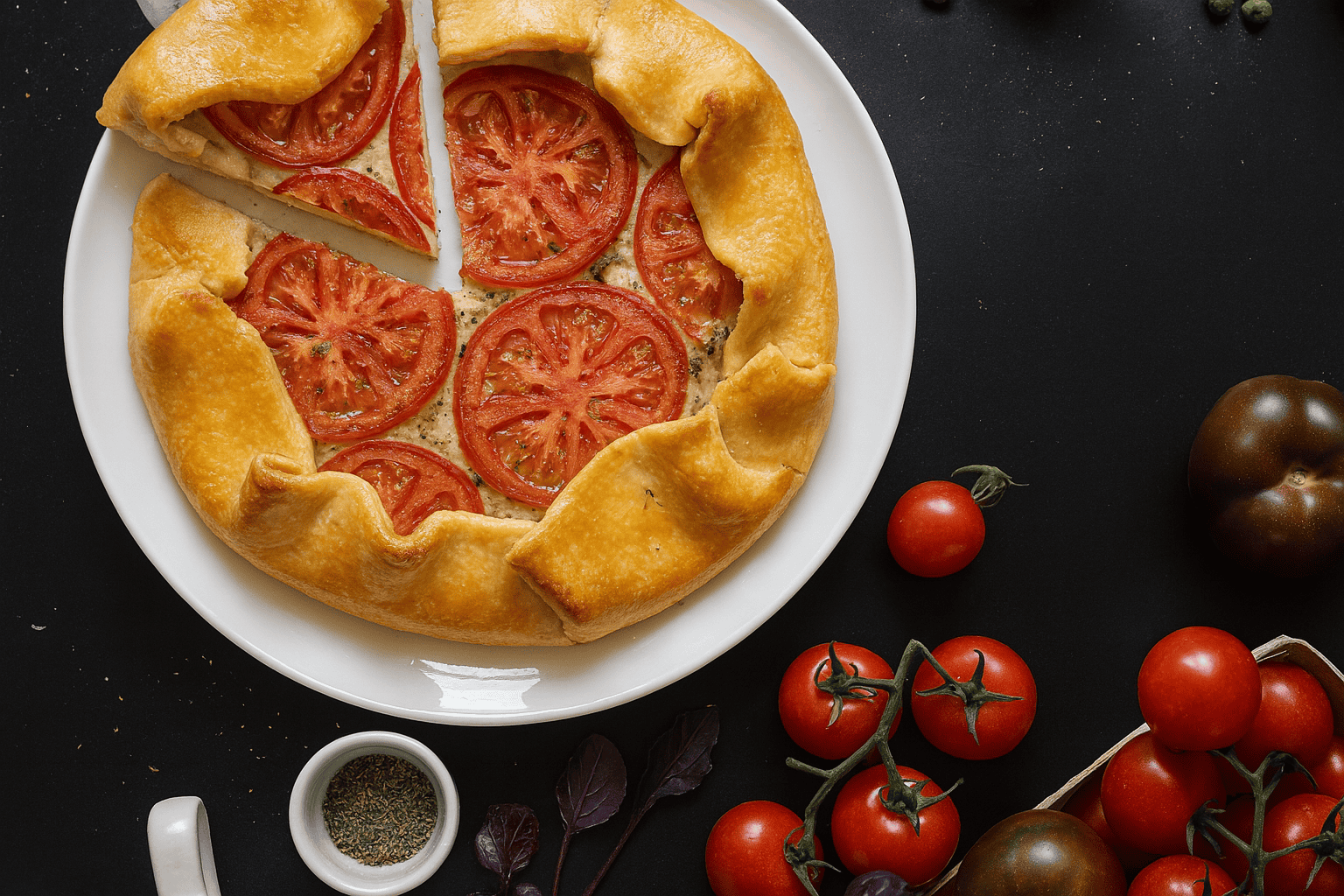 Tomaten-Galette-Rezept