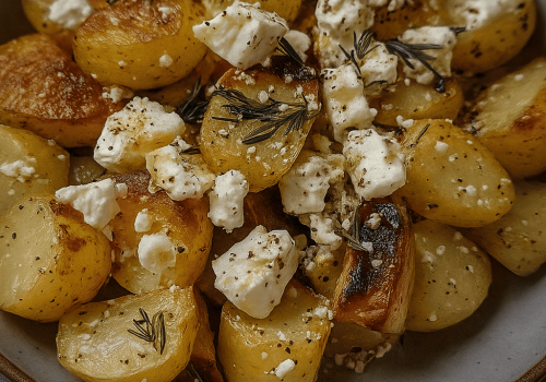 Geröstete Kartoffeln mit Feta