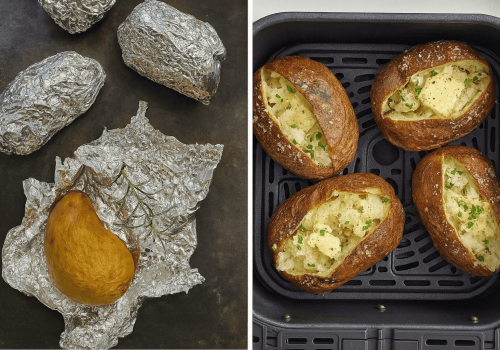 Ofenkartoffel im Airfryer zubereiten
