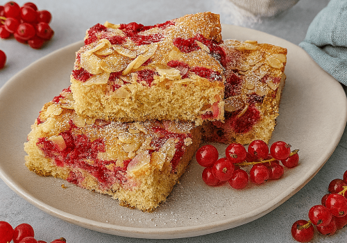 Schneller Johannisbeerkuchen